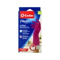 thumbnail image 2 of (2 pack) Playtex Living Fuschia Latex/Neoprene/Nitrile Gloves, Small (2-Pair), 2 of 3