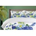 thumbnail image 3 of y Azul Juego de Funda Nórdica, Primavera Flor Acuarela Flourishing Vibrant Blooms, 3 of 6