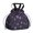 Halloween Silhouette Pattern, variant on Halloween Skeleton Fun Pattern Drawstring Lunch Bag Women - Drawstring Lunch Bag Insulated for Work Office - Stain-Resistant Large Lunchbags for Women with Multi-Pockets