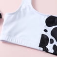 thumbnail image 6 of Xudanell Girl's 3 Piece Bikini Bathing Suit Printed Sport Swimsuits with Shorts Cove Up Sets Teen Girl's Swimwear (White, 12-14 Years), 6 of 6