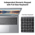 thumbnail image 3 of Akocrsiy 17.3" Windows 11 Laptop, DDR4 8GB RAM 256GB SSD, AMD 3020e (up to 2.6GHz) with Office 2024, 1600*900 Screen Display WiFi5 BT5.0 for Business and Student, 3 of 10