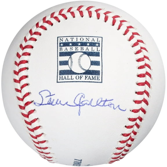 Steve Carlton Philadelphia Phillies Autographed HOF Logo Baseball - Fanatics Authentic Certified