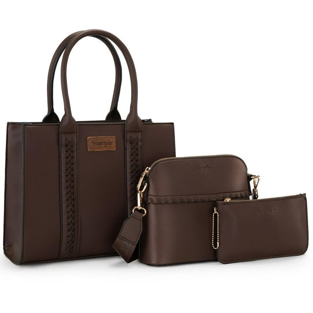 Bolso de mano Wrangler WG3-8321CF Café con correa cruzada