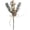 Gold, variant on Artificial Pine Branches for Christmas,Christmas Tree Twig Picks,Twigs Branches Decorative Bead Sticks for Christmas Tree Decorations Wreath Vase Holiday Decor,1 Pack