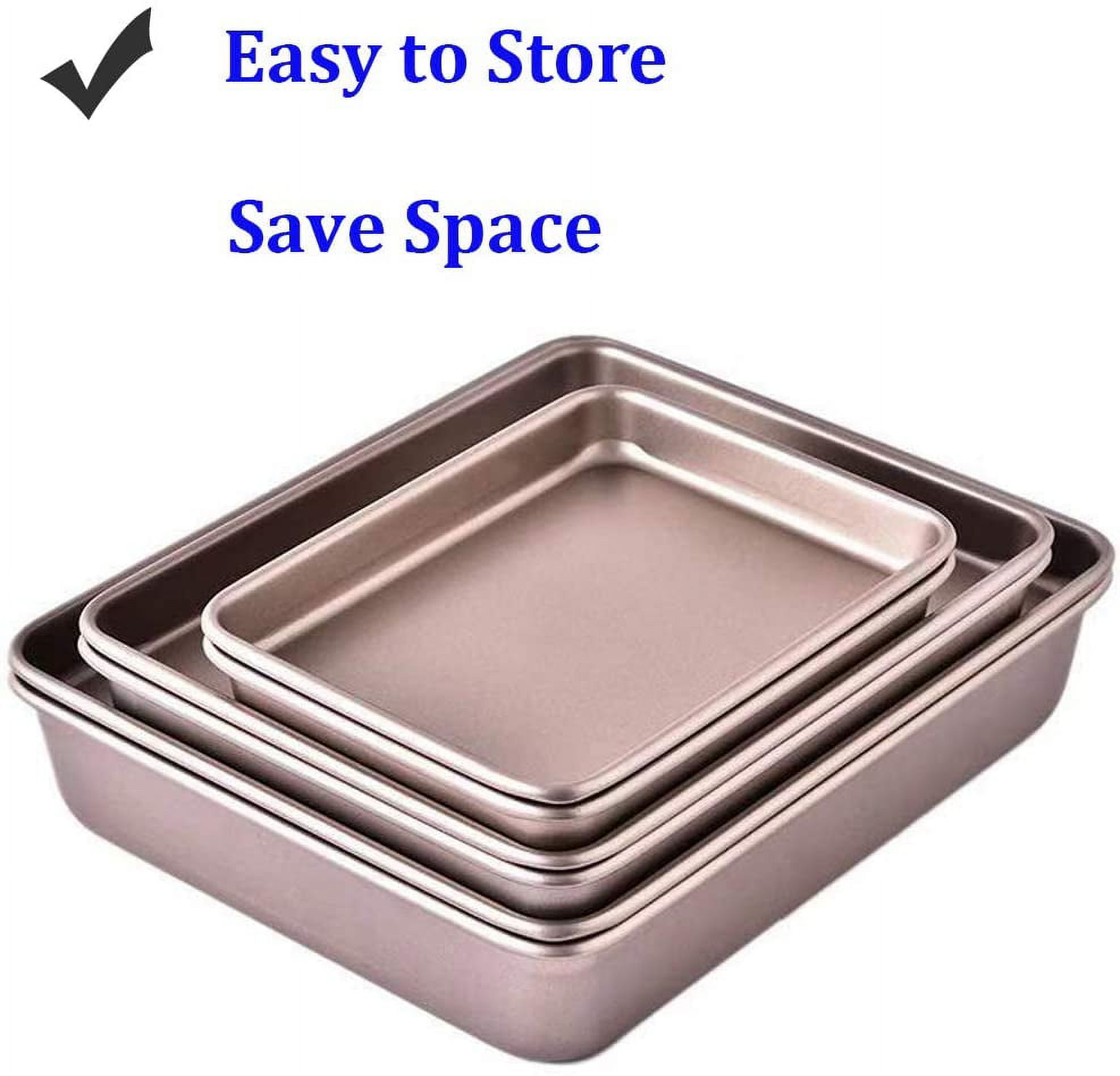 Buy Wholesale China Wholesale Commercial Baking Sheets Mini Oven Pan Sets  Rimmed Border Small Cookie Sheets & Oven Baking Pans at USD 1.2