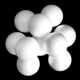 thumbnail image 2 of 2x 10 Bolas de Espuma de Poliestireno Zulema 90 mm Color blanco, 2 of 8