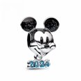 thumbnail image 1 of Disney-abalorio de plata de ley 925 para pulsera Pandora, abalorio de Mickey, Minnie, Dumbo, Stitch, compatible con pulseras Pandora originales, 1 of 4
