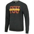 thumbnail image 2 of Men's Homefield Heather Charcoal Florida State Seminoles Tri-Blend Crewneck Pullover Sweatshirt, 2 of 3