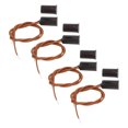 thumbnail image 1 of Sensor 10 Sets Magnetic Reed Switch DC100V NC Recessed Wired Door Window Contact Sensor Switch for Alarm System Brown MR-33, 1 of 7