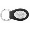 thumbnail image 1 of ZeppelinProducts  West Virginia Leather Key Fob, Black, 1 of 1