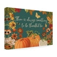 thumbnail image 4 of Trademark Fine Art 'Fall Garden I Teal' Canvas Art by Katie Pertiet, 4 of 4