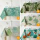 thumbnail image 5 of Mantel de estilo nórdico para el hogar cocina fiesta mantel Rectangular estampado de flores y hojas de plantas tropicales resistente al agua, 5 of 7