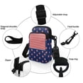 thumbnail image 5 of HELLHERO Red White Stripes Small Crossbody Purse for Adults with Shoulder Strap Shoulder Bags Polyester Women Adjustable Shoulder Strap, 5 of 7