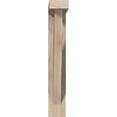 thumbnail image 2 of Ekena Millwork 3 1/2"W x 14"D x 22"H Traditional Block Smooth Bracket w/ Offset Brace, Douglas Fir, 2 of 25