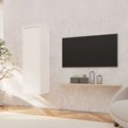 thumbnail image 1 of vidaXL Wall Cabinet White 30x30x100 cm Solid Pinewood, 1 of 5