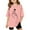 Pink, variant on WOYY Toddler Girls Summer Oversized T Shirt Short Sleeve Graphic T-Shirt, Sizes 3-14