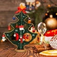 thumbnail image 4 of Christmas Decorations,Christmas Tree DIY Craft Kits - 3D Crafts Sets to Make Your Own Tree Combination Decorations With Elk,Gingerbread Man, Candy Stickers for Home Activities, 4 of 5