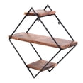 thumbnail image 2 of Geo 3-Tier Diamond Wall Shelf, 2 of 5