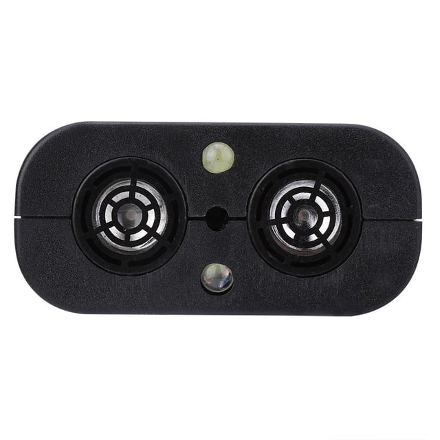 Sonew Black Ultrasonic Dog Repeller Anti Barking Stop Bark Training Device with Charging Cable, Dog Repeller, Ultrasonic Dog Anti-barking Device