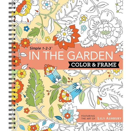 Color Frame - in the Garden (Adult Coloring Book)