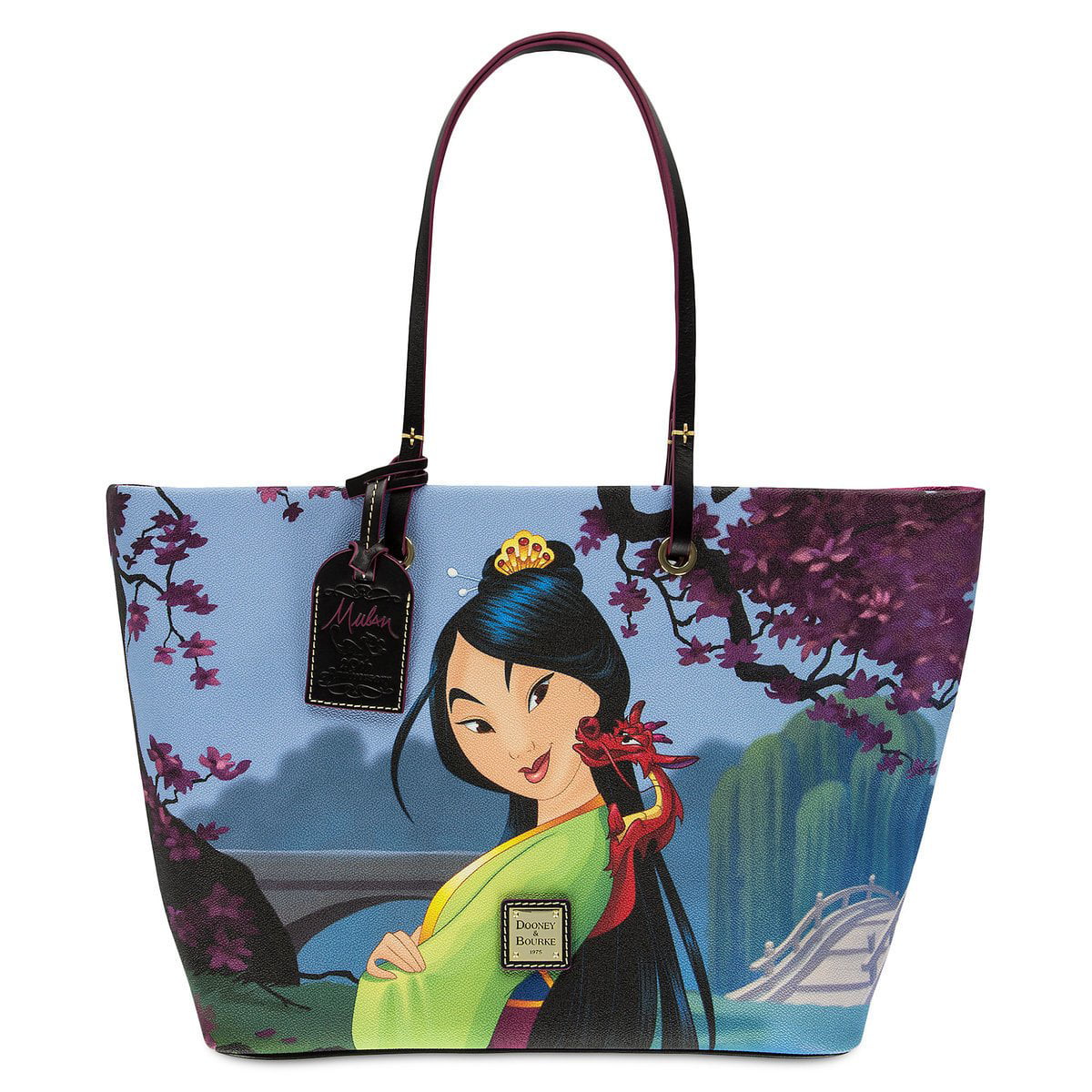 Disney Dooney & Bourke 20th Anniversary Mulan Tote Bag New