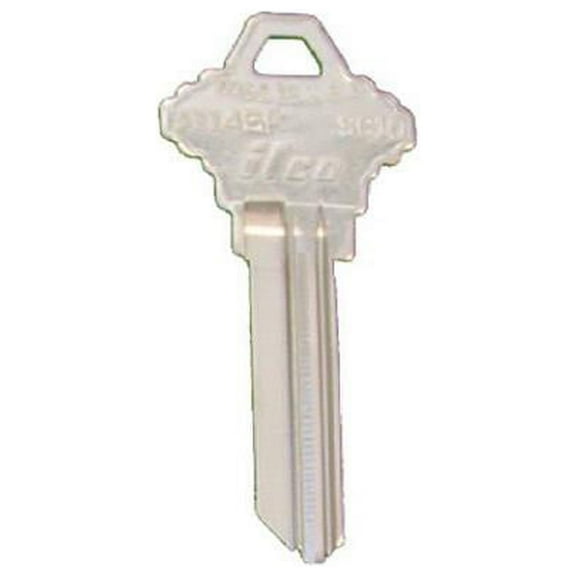 Kaba Ilco Key Blank, Type F,SC10,Brass, PK10 A1145F-SC10