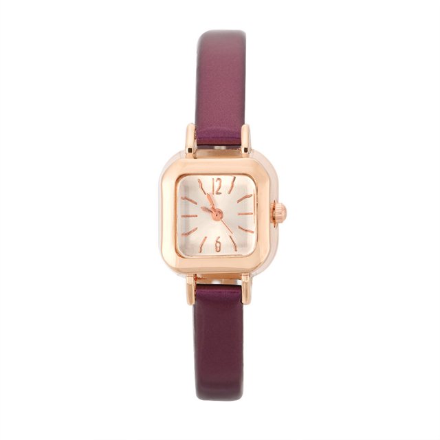 Reloj De Cuarzo, Reloj Analógico Con Correa De PU Elegante A Prueba De Arañazos Para Viajes A La Oficina, Citas, Viajes, Unisex