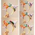 thumbnail image 7 of FENOHREFE Handmade Twist Birthday Headbands Adjustable Headwear Festive Baby Headpiece for Women's Hair Styling, 7 of 7