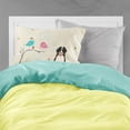 thumbnail image 2 of Christmas Presents between Friends Bernese Mountain Dog Fabric Standard Pillowcase, 2 of 2