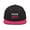 Black/ Neon Pink, variant on WORK HARDER Adjustable Snapback Hat