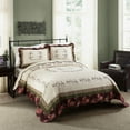 thumbnail image 1 of Modern Heirloom Collection Brooke Ensemble de Courtepointe, Très Grand Lit, Rouge, A367C09RDNFS, 3, 1 of 5