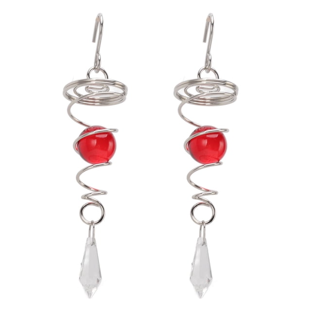 Wind Chimes, Rotating Wind Chimes Exquisite Craftsmanship Bright And Translucent For Garden For City Apartment Purple,Green,Blue,Red,Lake Blue