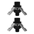 thumbnail image 1 of 2X Tapón de Champán de Acero Inoxidable, Tapón de Botella de Champán con Bomba, Adecuado para de Vino Espumoso-Negro, 1 of 5