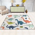 thumbnail image 2 of Yayeee Area Rugs for Living Room 6.7'x4.8' Indoor Non Slip Washable Bedroom Carpet, Dinosaur Pattern, 2 of 5