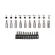 thumbnail image 4 of Llave de vaso, juego de puntas de destornillador Perfect Match 23 piezas para madera, 4 of 8