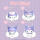 thumbnail image 4 of Juguete Squishy Hamee SquiShu Buddy Hello Kitty Kuromi 15 cm, 4 of 7