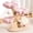 PINK, variant on Modern Cat Tree Tower for Indoor Cats Large Adult, 37 inch Flower Cat Tree with Scratching Post, Luxury Aesthetic Cat Tree with Cloud-Soft Flower Perches and Physical Mouse-Sound Hanging Toy