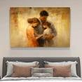 thumbnail image 4 of Abstract Art Modern Decorative Painting Warm Family Hug Framed Canvas Poster Bedroom Decor Sports Landscape Office Room Decor Gift,Frame-style,20x30inch(50x75cm), 4 of 8