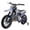 Blue, variant on X-Pro Hawk 60 Dirt Bike with CVT Transmission, Electric Start, Disc Brake! 10" Wheels!