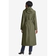 thumbnail image 2 of Jessica London Women's Plus Size Double-Breasted Long Trench Raincoat, 2 of 5