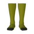 thumbnail image 2 of Lsque Olive Printed Crew Socks Men's Women's LightWeight Thin Casual Calf Socks ,Knee High Socks,Cotton Socks, 2 of 9