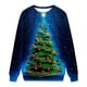 thumbnail image 4 of Pntutb Camiseta de manga larga con cuello redondo y estampado navideño para mujer Pntutb Pntutb-3199, 4 of 4