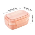 thumbnail image 3 of Stackable Bento Box for Adults & Kids | 1900ml Large Capacity Leak-Proof Lunch Container with Utensil Set | 8 Compartments for School, Work, Picnic & Dining Out, 3 of 3