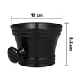 thumbnail image 4 of Cuenco de afeitar de plástico, cuenco de jabón, cuenco de espuma, cuenco de afeitar, cuenco de espuma, taza de afeitar de cuenco de espuma (blanco/negro) 302, 4 of 7