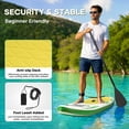 thumbnail image 2 of Naipo 10FT Avocado Green Paddle Board Inflatable Stand Up Board with Pump for Family Friends, 2 of 11