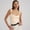 Apricot Color, variant on LYMAYTER Women Fashion Tank Casual Square Neck Sleeveless Tops for S-XL Summer Slim Going Out Crop Vest