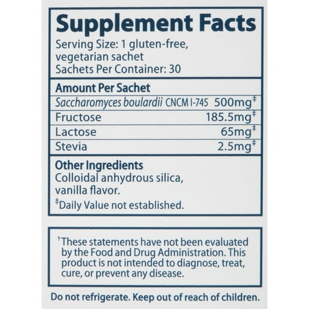 Florastor Adults Probiotic supplement, 30 Count