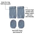 thumbnail image 3 of Juego de 5 pares de calcetines antideslizantes para bebé, unisex, rodilleras antideslizantes para gatear., 3 of 5