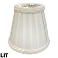 thumbnail image 4 of Royal Designs, Inc. Decorative Trim Empire Chandelier Shade CS-404WH-6, White, 3 x 5 x 4.5, Pack of 6, 4 of 5