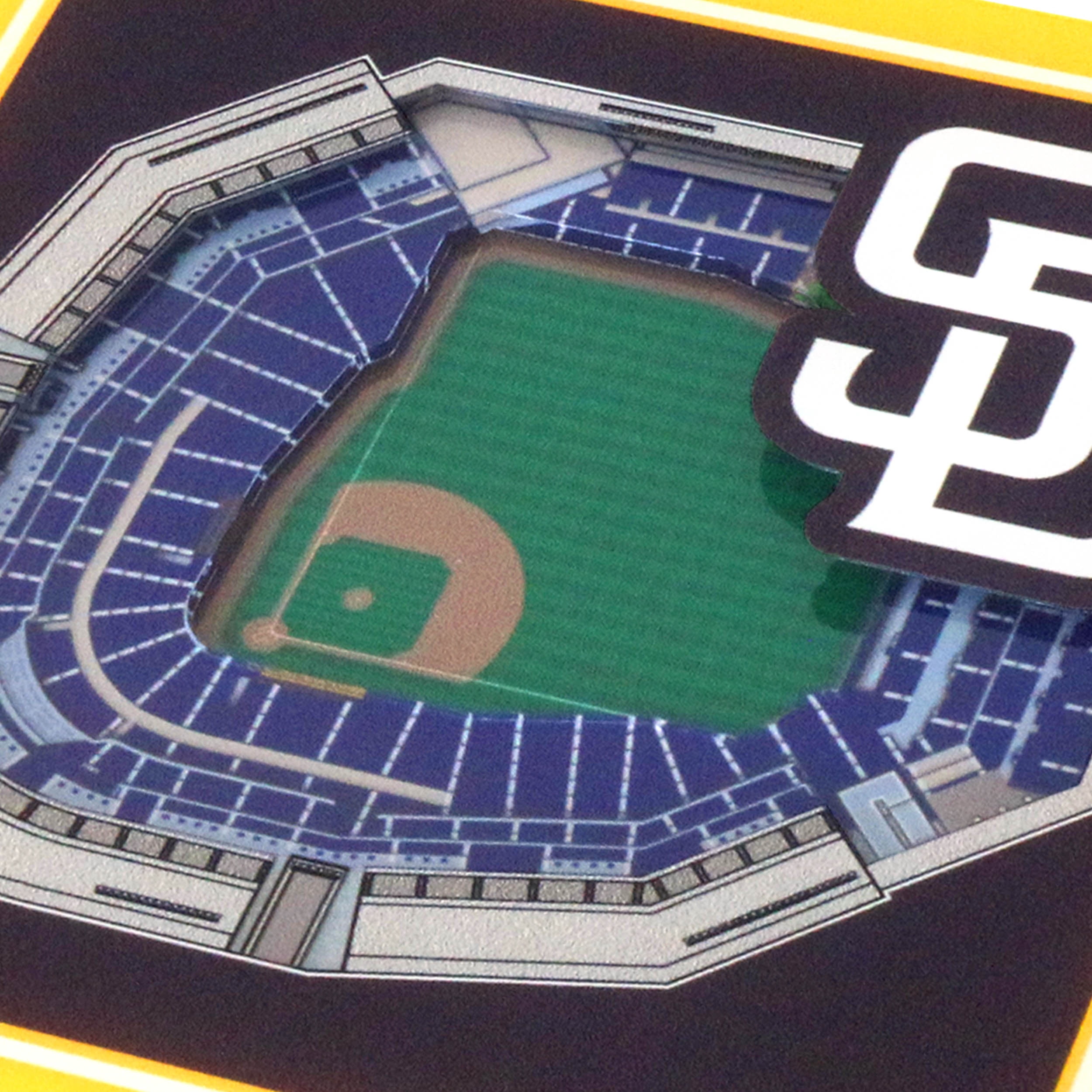 YouTheFan MLB San Diego Padres Stadiumview Cribbage